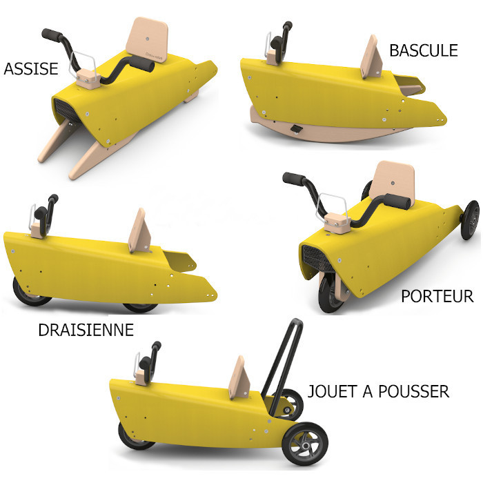 Porteur on sale et bascule